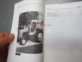 Massey Ferguson MF 265 käyttöohjekirja (lisäksi nelivedon 265-4 ohjeet) + varaosakuvasto