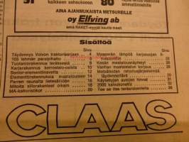 Koneviesti 1974 / 11.5.6.1974.sis mm,Täydennys Volvon traktorisarjaan.103 parsipihatto.Käytettyjen autojen hinnat.ym
