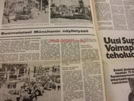 Koneviesti 1970 / 13-14 -mm. Konttikuivatuksesta ratkaisu, Käsin koskematta irtoviljan lannoitteen käsittelymenemenetelmistä, Hydrostaattinen voimansiirto,