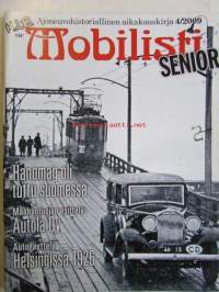 Mobilisti Senior, 2009 nr 4 -Lehti vanhojen autojen harrastajille, sisällysluettelo löytyy kuvista.