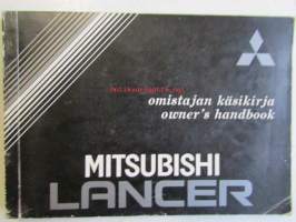 Mitsubishi Lancer Omistajan käsikirja - Owner&#039;s handbook