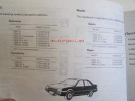 Mitsubishi Lancer Omistajan käsikirja - Owner&#039;s handbook