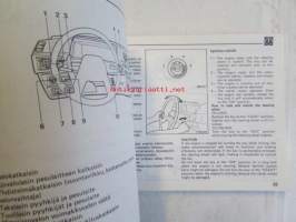 Mitsubishi Lancer Omistajan käsikirja - Owner&#039;s handbook