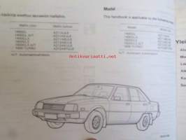 Mitsubishi Tredia Omistajan käsikirja - Owner&#039;s handbook