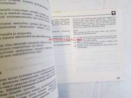 Mitsubishi Tredia Omistajan käsikirja - Owner&#039;s handbook