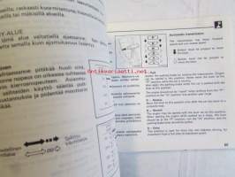 Mitsubishi Tredia Omistajan käsikirja - Owner&#039;s handbook