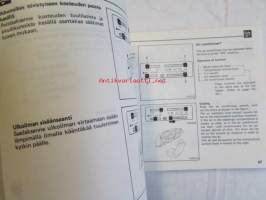 Mitsubishi Tredia Omistajan käsikirja - Owner&#039;s handbook
