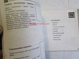 Mitsubishi Tredia Omistajan käsikirja - Owner&#039;s handbook