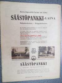 Suomen Kuvalehti 1944 nr 1, 8.1.1944, sis. mm. artikkelit / kuvat / mainokset; Pekka Peitsi; &quot;1944&quot;, Alkoholin yletön käyttö, Häviävät kaupungit - mitä