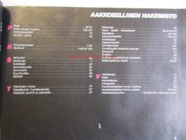 Peugeot 309 Instruktionsbog -Käyttöohjeet