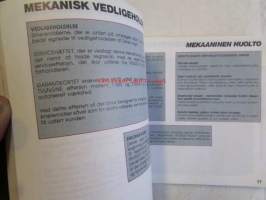 Peugeot 309 Instruktionsbog -Käyttöohjeet