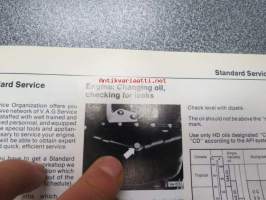 Volkswagen Diesel Industrial Engine 068.2 Instruction Manual  -teollisuusmoottorin käyttöohjekirja englanniksi