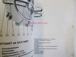 Opel Kadett-Olympia -Käyttö turvallisuus huolto