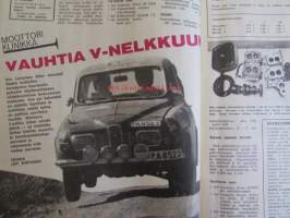 Vauhdin Maailma 1971 nr 5 -mm. XXXVI Päijänteen ympäriajo, Saabiakin suomalaisempia auto, 19. Itä-Afrikan Safari-Ralli Ei pohjan poikia palele (sillä kiukku