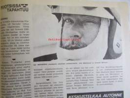 Vauhdin Maailma 1971 nr 5 -mm. XXXVI Päijänteen ympäriajo, Saabiakin suomalaisempia auto, 19. Itä-Afrikan Safari-Ralli Ei pohjan poikia palele (sillä kiukku