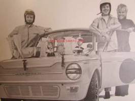 Vauhdin Maailma 1971 nr 5 -mm. XXXVI Päijänteen ympäriajo, Saabiakin suomalaisempia auto, 19. Itä-Afrikan Safari-Ralli Ei pohjan poikia palele (sillä kiukku