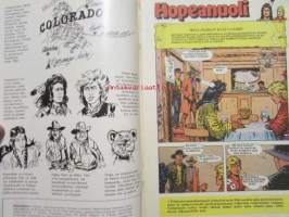 Hopeanuoli 1978 nr 17 Mesa Diablon kulta-aarre / Nuolihaukka seikkailee jälleen - Preerian tarumainen sankari nuori intiaanipäälikkö