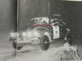 Vauhdin Maailma 1973 nr 5 -mm. Emerson Fittibaldi tentissä, Fiat vanhin osastopäälikkö Enzo Ferrari, Vuosikymmen Eläintarha ajosta, Saarinen sekoitti suurten