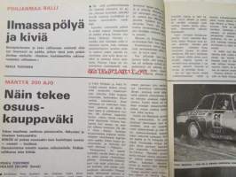 Vauhdin Maailma 1973 nr 4 -mm. Parasta Pickoa marmorihalleissa, Drag Racing II amatöörit viivalla, SM-Jäärata pisteet 1973, Formula SuperVee, VM rallikoulu III,