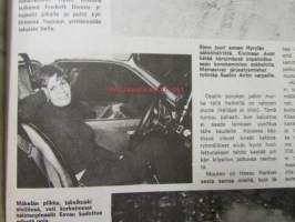 Vauhdin Maailma 1973 nr 4 -mm. Parasta Pickoa marmorihalleissa, Drag Racing II amatöörit viivalla, SM-Jäärata pisteet 1973, Formula SuperVee, VM rallikoulu III,