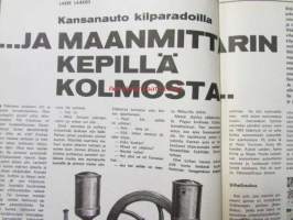 Vauhdin Maailma 1973 nr 4 -mm. Parasta Pickoa marmorihalleissa, Drag Racing II amatöörit viivalla, SM-Jäärata pisteet 1973, Formula SuperVee, VM rallikoulu III,