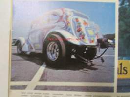 Vauhdin Maailma 1973 nr 4 -mm. Parasta Pickoa marmorihalleissa, Drag Racing II amatöörit viivalla, SM-Jäärata pisteet 1973, Formula SuperVee, VM rallikoulu III,