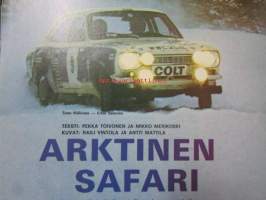 Vauhdin Maailma 1973 nr 3 -mm. Drag Racing, Super Veet Daytonassa, Formula 1 avaus ArgentiinanGran Premio de la Rebilicalla, Kartista kuninkuuteen, Jarno Saarisen