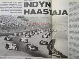 Vauhdin Maailma 1973 nr 3 -mm. Drag Racing, Super Veet Daytonassa, Formula 1 avaus ArgentiinanGran Premio de la Rebilicalla, Kartista kuninkuuteen, Jarno Saarisen