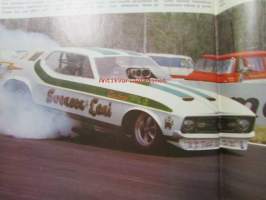 Vauhdin Maailma 1973 nr 3 -mm. Drag Racing, Super Veet Daytonassa, Formula 1 avaus ArgentiinanGran Premio de la Rebilicalla, Kartista kuninkuuteen, Jarno Saarisen