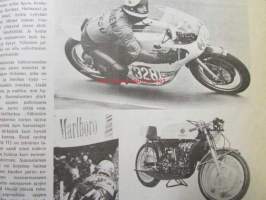 Vauhdin Maailma 1973 nr 2  sis. mm.  seur.  artikkelit / kuvat / mainokset; Marlboro World Championship Teamin 1973 esittely Genevessä, Ei ole riemulla rajaa kun