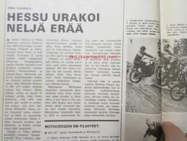 Vauhdin Maailma 1973 nr 7 -mm. VI Suur-Saimaan ajot Saimaan suuret säpinät - ja Söhläykset, Formula 1 Ruotsin Grand Prix, Indyn nurja puoli, Jackie Stewart