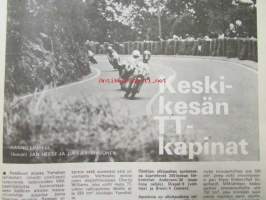 Vauhdin Maailma 1973 nr 7 -mm. VI Suur-Saimaan ajot Saimaan suuret säpinät - ja Söhläykset, Formula 1 Ruotsin Grand Prix, Indyn nurja puoli, Jackie Stewart