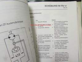 System Schörling itsekeräävä lakaisuauto M-TTV V -Käsikirja