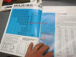 Vaaja moduulimitoitettu ikkunamallisto sekä ovet 1.11.1969 -myyntiesite