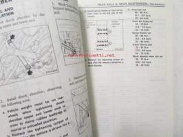 Nissan/Datsun Service manual - Model E23 series