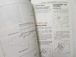 Nissan/Datsun Service manual - Model E23 series
