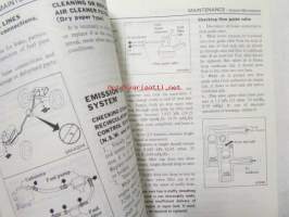 Nissan/Datsun Service manual - Model E23 series