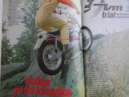 Vauhdin Maailma 1975 nr 1 -mm. Motocrossin pikasarja, Tepi on nähty Daytonassa, Suomen Tupakka autourheilun sponsorina, Mekaanikko Jimmyn ennätysyllätys,