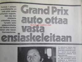 Vauhdin Maailma 1975 nr 1 -mm. Motocrossin pikasarja, Tepi on nähty Daytonassa, Suomen Tupakka autourheilun sponsorina, Mekaanikko Jimmyn ennätysyllätys,