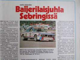 Vauhdin Maailma 1975 nr 5 -mm. Shokki-Cecotto, Ison koirankoppi Mini, Saammeko esitellä Kuningas Richard, Alpine Renault V6 Turbo, TT Tuoreinta tekniikkaa, Trialin