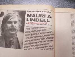 Vauhdin Maailma 1974 nr 7 sis. mm. seur. artikkelit / kuvat / mainokset; Rallicros yhtä paljon show kuin kilpailukin mm. Björn Waldegård, Mauri A. Lindell,