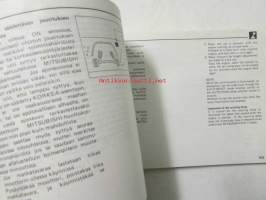 Mitsibishi Galant Omistajan käsikirja -Owner&#039;s handbook