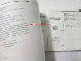 Mitsibishi Galant Omistajan käsikirja -Owner&#039;s handbook