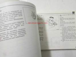 Mitsibishi Galant Omistajan käsikirja -Owner&#039;s handbook