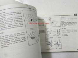 Mitsibishi Galant Omistajan käsikirja -Owner&#039;s handbook