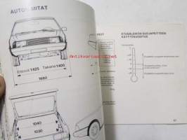 Talbot 1510 &amp; Solara 1984 -Omistajan käsikirja