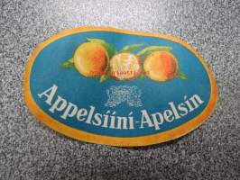 Appelsiini - Apelsin / Roberts -juomaetiketti