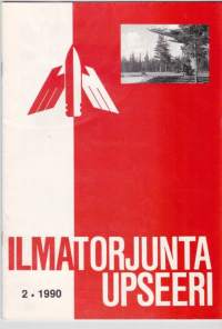 Ilmatorjuntaupseeri (-lehti)  N:o 2 1990 (ilmatorjunta, maanpuolustus, puolustusvoimat).30 vuotta ohjussotaa; Pääkaupungin ilmatorjunta; Aselajivarikon