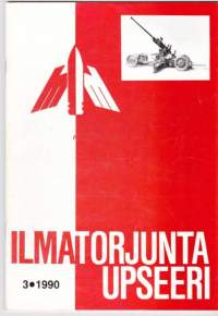 Ilmatorjuntaupseeri (-lehti)  N:o 3 1990 (ilmatorjunta, maanpuolustus, puolustusvoimat).Sotapäiväkirjan sivuilta; Ilmatorjuntakoulu 50-v; Siltamaan