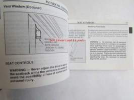 Ford Taurus 1986 Owner guide -Omistajan käsikirja